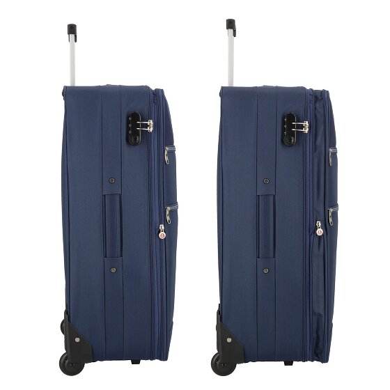 Gladiator 2100 2 roulettes Trolley 72 cm avec soufflet d'extension