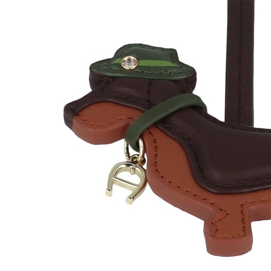 AIGNER Fashion Pendentif de sac en cuir 12 cm