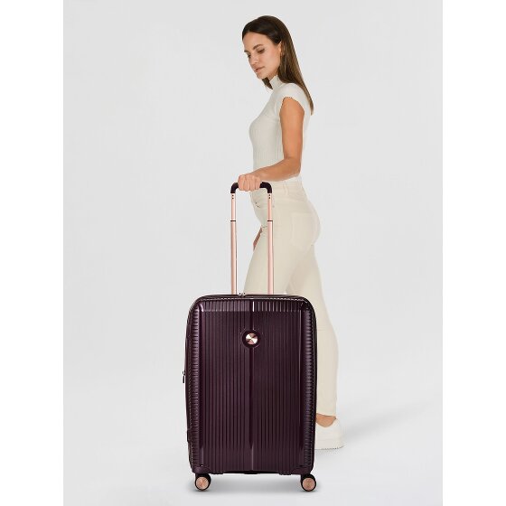 Polestream Paris 4 roulettes Trolley 69 cm avec soufflet d'extension