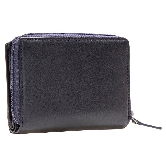 Maître Henau Diethilde Porte-monnaie Protection RFID Cuir véritable 12.5 cm