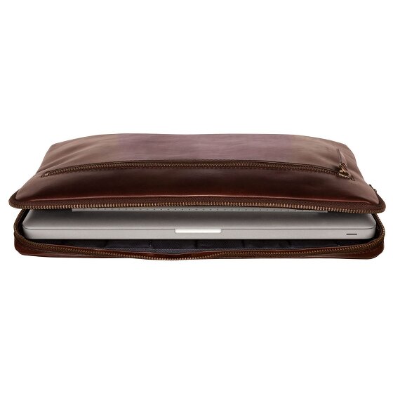 Leonhard Heyden Sacoche en cuir pour ordinateur portable Cambridge 41 cm