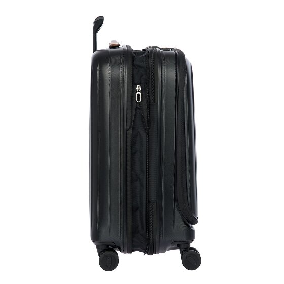 Bric's Taormina 4 roulettes Trolley S 57 cm avec soufflet d'extension