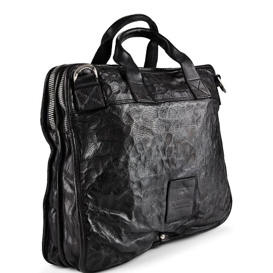 Campomaggi Noce Attaché-case Cuir véritable 38 cm