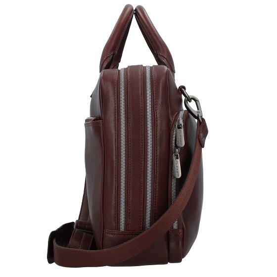 Plevier Vintage Larry Porte-documents Cuir 40 cm Compartiment pour ordinateur portable