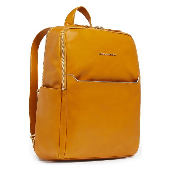 Piquadro Blue Square Daypack Protection RFID Cuir 37 cm Compartiment pour ordinateur portable