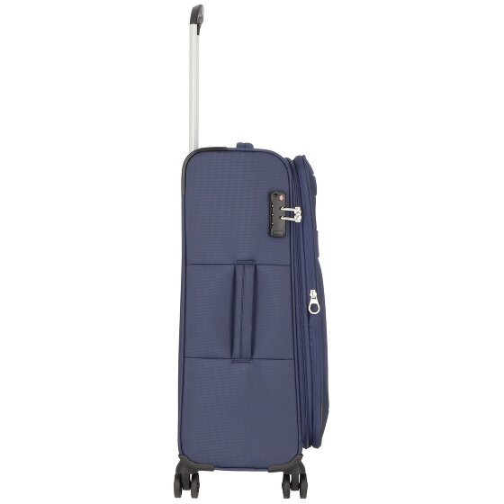Worldpack Dublin 4 roulettes Set de valises 3 pièces avec soufflet d'extension