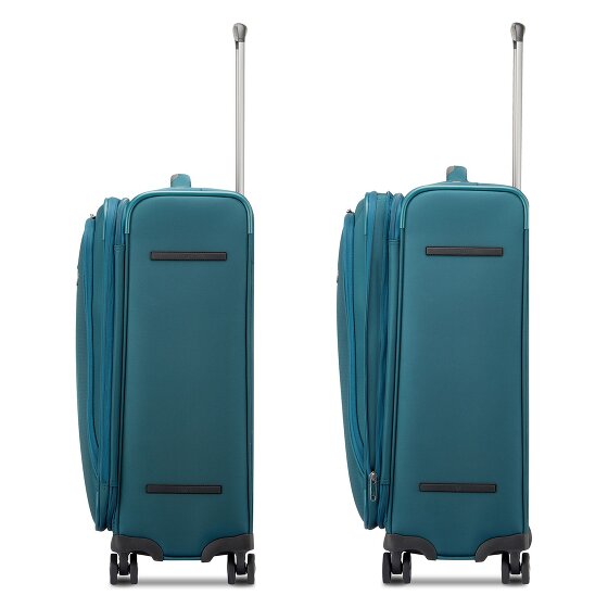 Roncato City 3.0 4 roulettes Set de valises 3 pièces avec soufflet d'extension