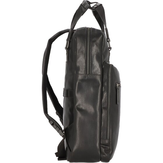 Leonhard Heyden Roma sac à dos en cuir 42 cm compartiment pour ordinateur portable