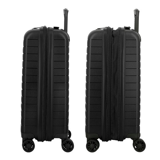 Jump Striper 4 roues Valise cabine 55 cm avec soufflet d'extension