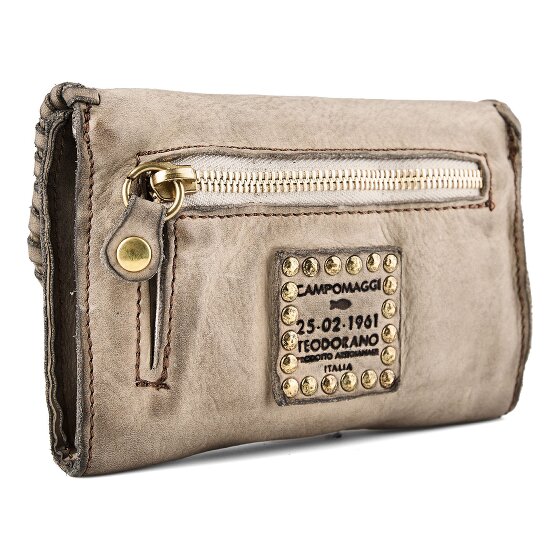Campomaggi Mirta Porte-monnaie Protection RFID Cuir véritable 15 cm