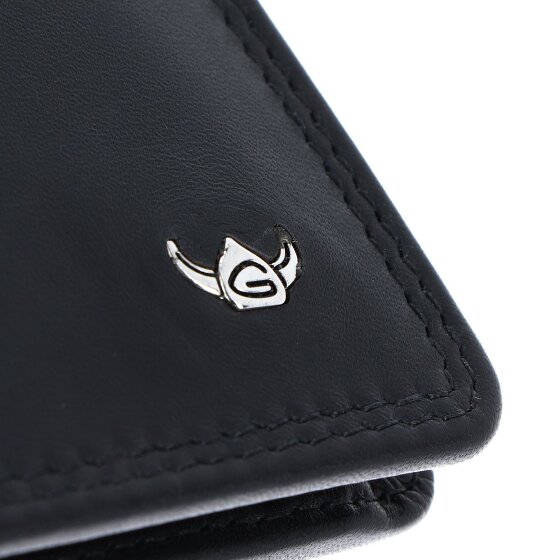 Golden Head Polo Porte-monnaie Protection RFID Cuir véritable 11 cm