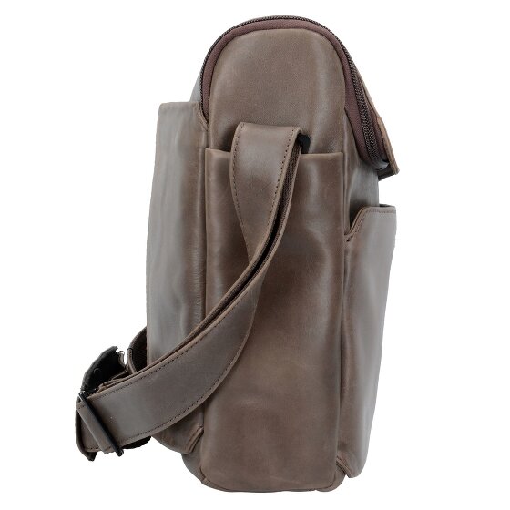 Harold's 2in1 Porte-documents en cuir 36 cm Compartiment pour ordinateur portable