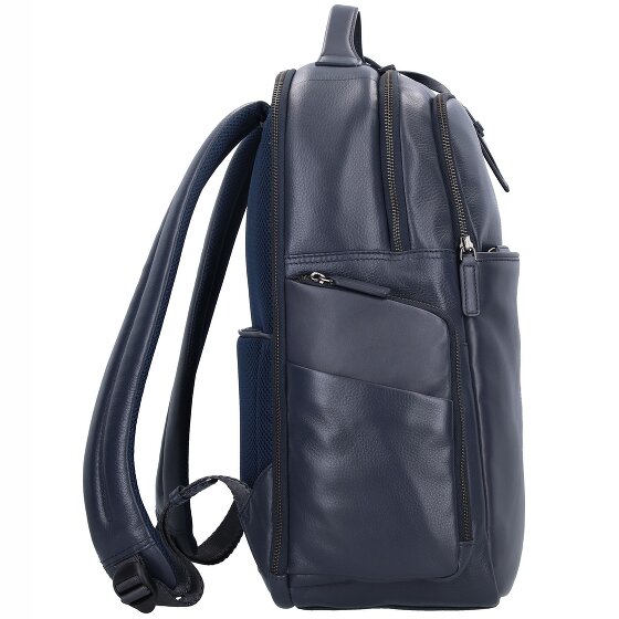 Bric's Torino Sac à dos en cuir 44 cm Compartiment pour ordinateur portable
