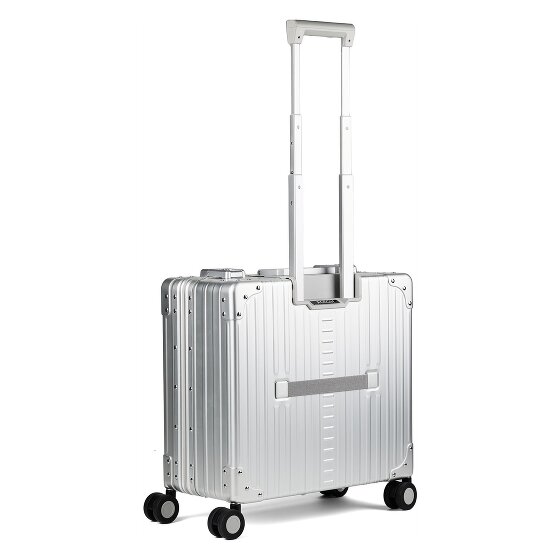 Aleon Valise business de luxe à 4 roues en Aluminium, 45 cm