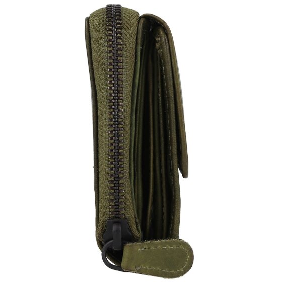 Jack Kinsky Risör Porte-monnaie Protection RFID Cuir 14 cm