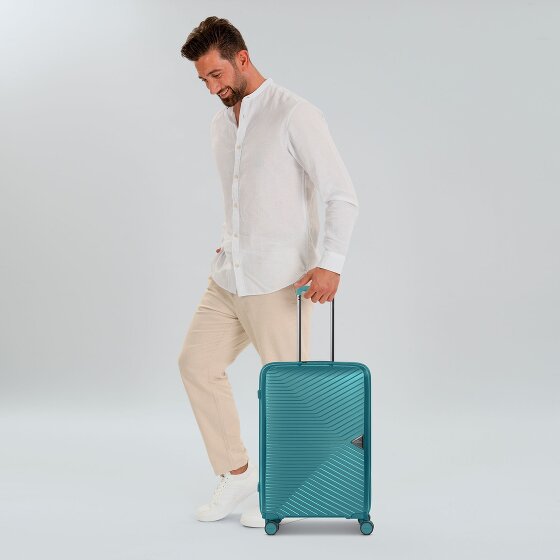 March15 Trading Gotthard Edition 4 roulettes Trolley de cabine 55 cm
