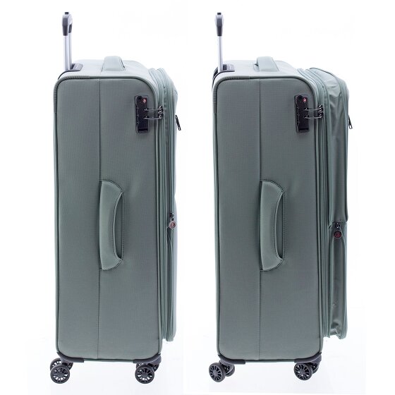 Gladiator 3700 4 roulettes Trolley 78 cm avec soufflet d'extension