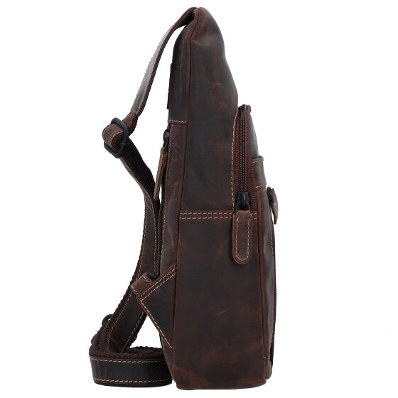 Jack Kinsky Baltimore 17 Sac à bandoulière en cuir 30 cm