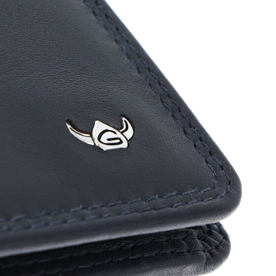 Golden Head Polo Porte-monnaie Protection RFID Cuir véritable 11 cm