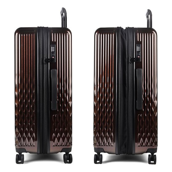 Pack Easy Flow 4 roues Valise cabine L 75 cm avec soufflet d'extension