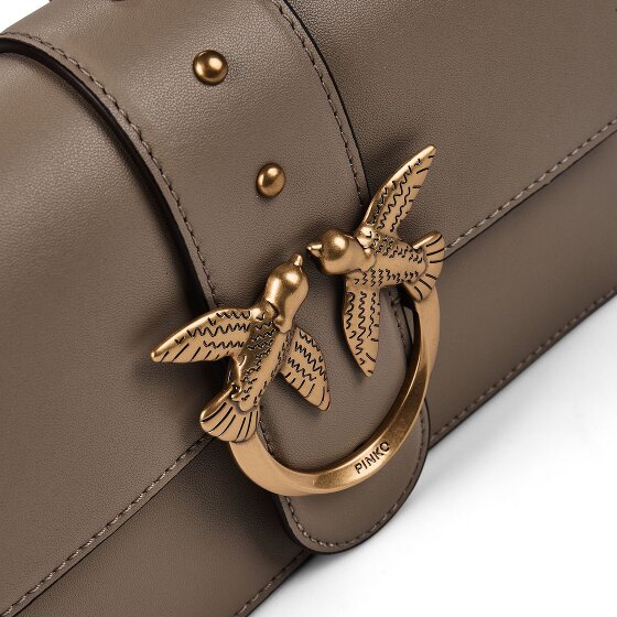 PINKO Love One Sac à bandoulière Cuir véritable 21 cm