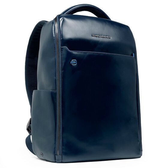 Piquadro Blue Square Daypack Cuir 29 cm Compartiment pour ordinateur portable