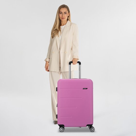 Gabol Future Plus 4 roulettes Trolley 66 cm avec soufflet d'extension