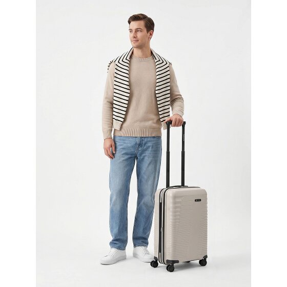 Farmhood Straw Edition 4 roues Valise cabine 55 cm avec soufflet d'extension