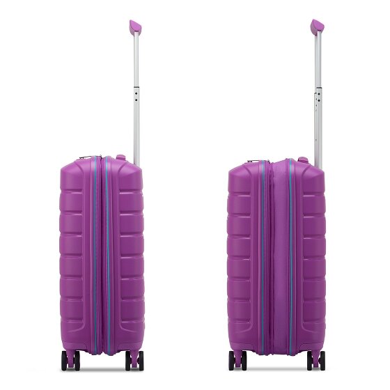 Roncato B-Flying Move 4 roulettes Trolley de cabine 55 cm avec soufflet d'extension