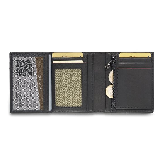 Roncato Detroit Porte-monnaie Protection RFID Cuir 9 cm