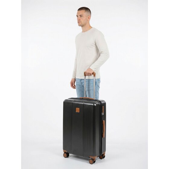 Bric's Ferrara 4 roues Valise cabine M 67 cm avec soufflet d'extension