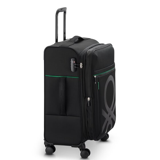 Delsey Paris x United Colors of Benetton Color Bock trolley 4 roues 67 cm avec soufflet extensible