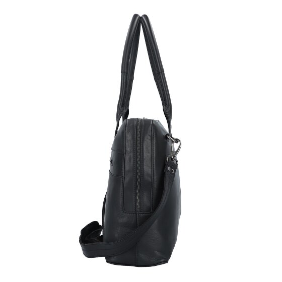 Plevier Structure Canton Sac à bandoulière Cuir 44 cm Compartiment pour ordinateur portable
