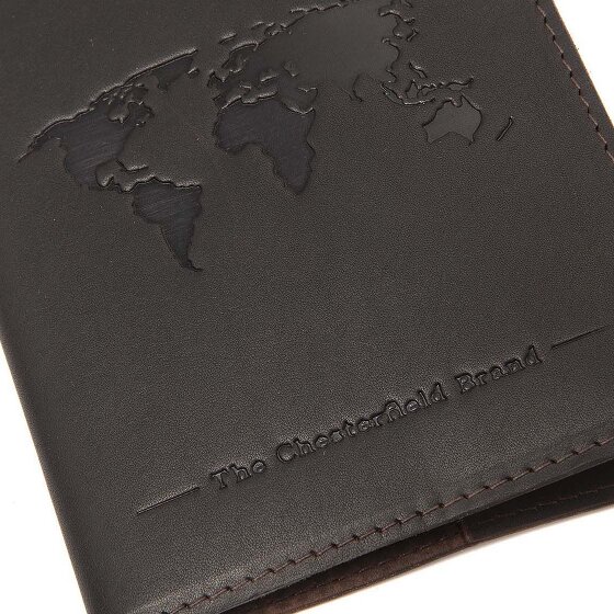 The Chesterfield Brand Étui pour passeport Cuir véritable 10 cm