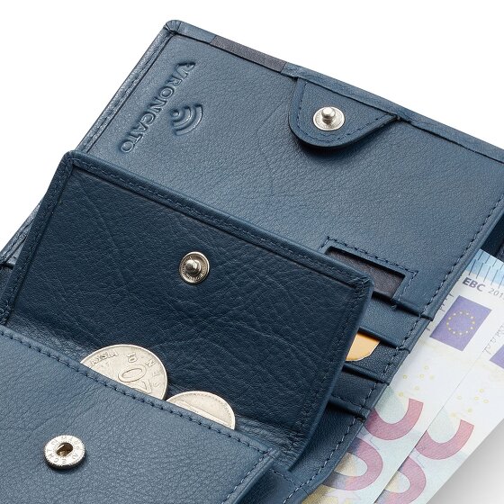 Roncato Monaco Porte-monnaie Cuir véritable 9 cm