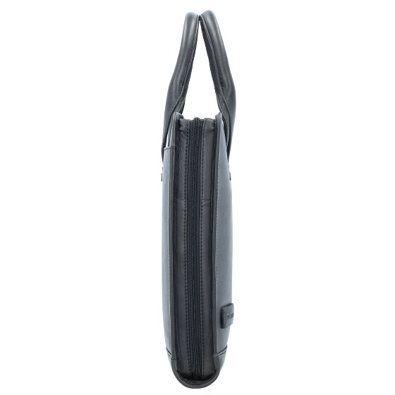 Plevier Navigator Attaché-case Cuir véritable 34 cm