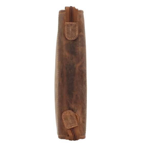 Greenburry Porte-bloc vintage en cuir 26 cm