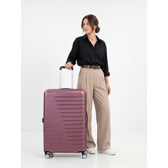 American Tourister Flashline 4 roues Valise cabine 78 cm avec soufflet d'extension