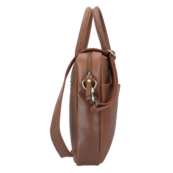 Burkely Vintage Attaché-case Cuir véritable 37 cm Compartiment ordinateur