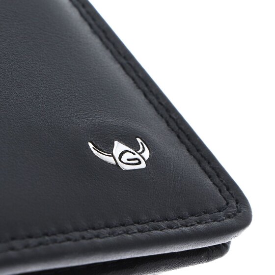 Golden Head Polo Porte-monnaie Protection RFID Cuir véritable 11 cm