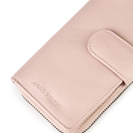Jack Kinsky Livorno 1026 Porte-monnaie Protection RFID Cuir véritable 19 cm