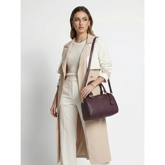 Lazarotti Bologna Leather Bowling-Bag Sac à main en cuir 26 cm