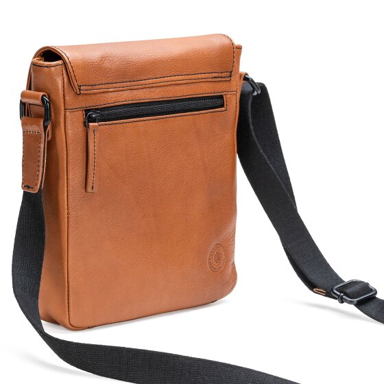 Farmhood Memphis Sac à bandoulière Cuir véritable 22 cm