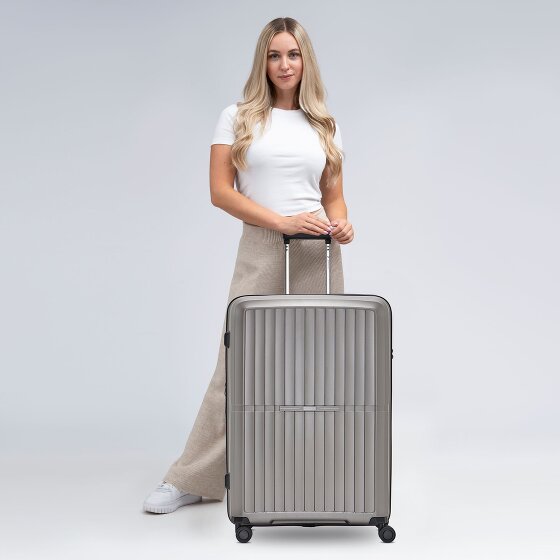 Pactastic Collection 01 4 roulettes Trolley L 76 cm avec soufflet d'extension