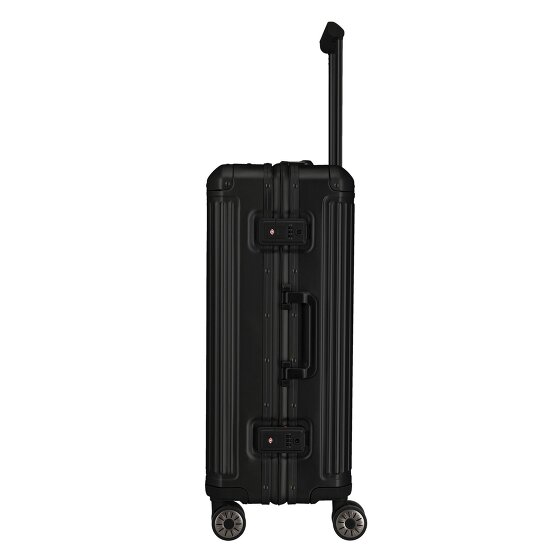 Travelite Valise cabine à 4 roues Next en Aluminium, 67 cm