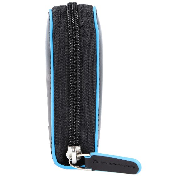 Piquadro Blue Square Porte-monnaie Cuir véritable 19 cm
