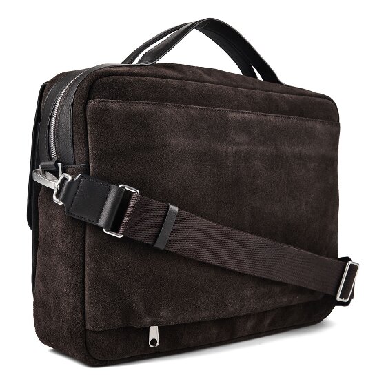 Marc O'Polo Attaché-case Cuir véritable 38 cm Compartiment ordinateur