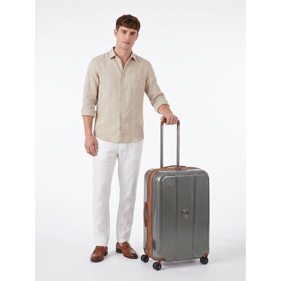 Delsey Paris Helium Ultimate 4 roues Valise cabine 70 cm '"avec soufflet d''extension"'