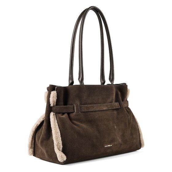 Coccinelle Sabine Sac à bandoulière Cuir véritable 36 cm