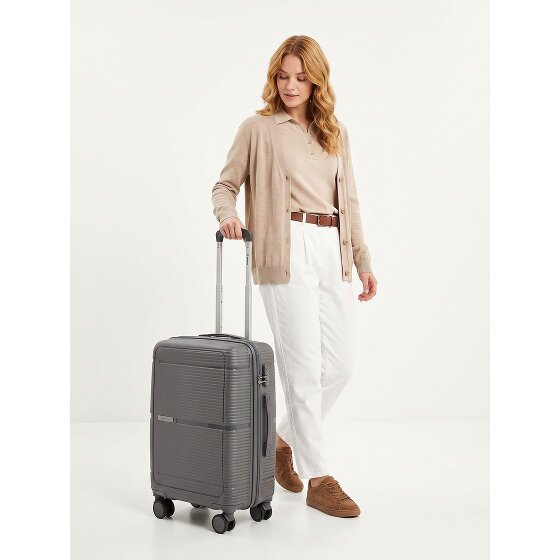 Benzi 5899 4 roues Valise cabine S 55 cm avec soufflet d'extension